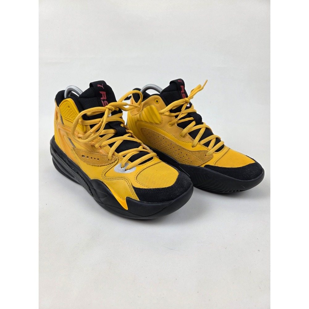 Puma RS-Dreamer Yellow Black Basketball Shoes 194851-02 Mens 7 Womens 8.5